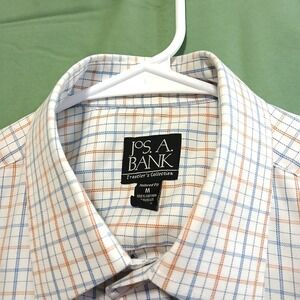 JoS. A. BANK Travelers Collection Men's Tailored Fit Size M Dress Shirt NWOT